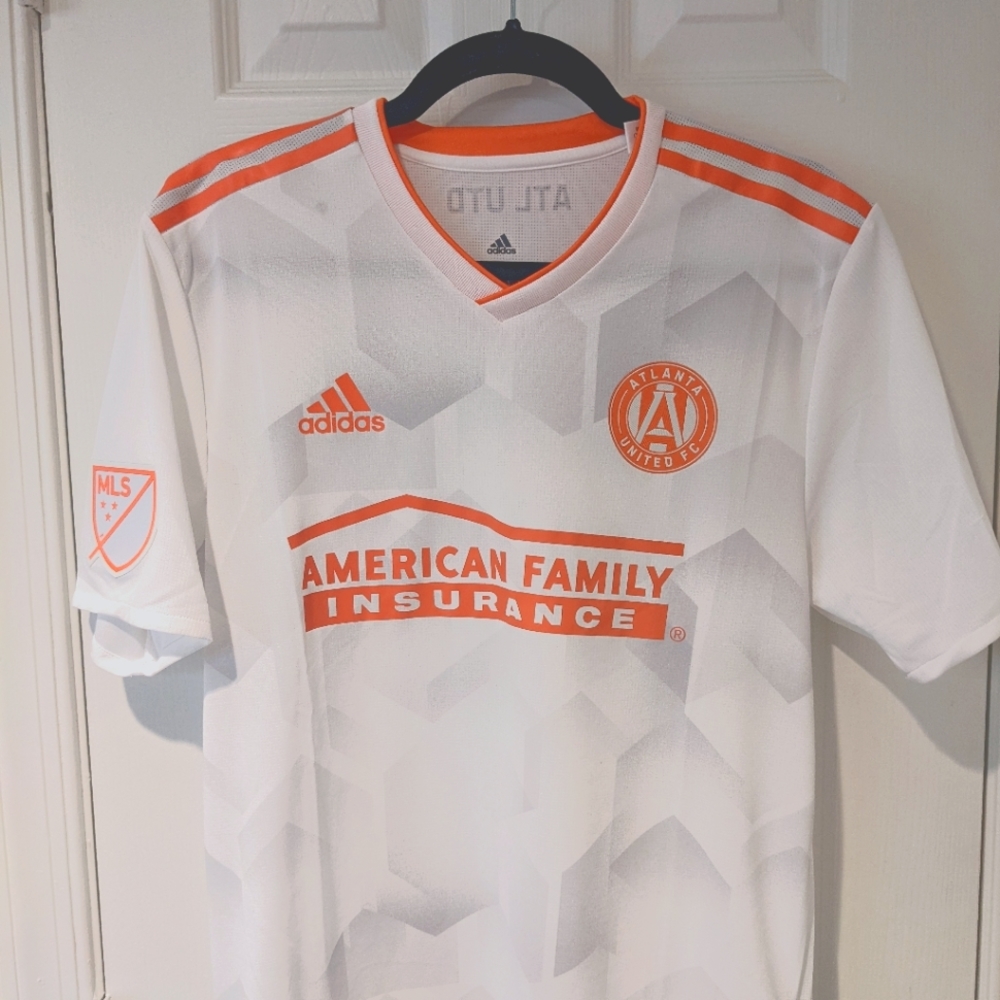 NWOT - Adidas Atlanta United FC Away "Peach" Authentic Jersey